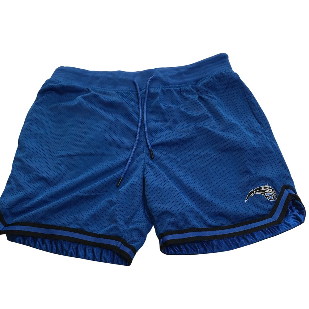 Orlando Magic NBA Basketball Shorts Mens XL Blue Mesh Athletic Ultra Game